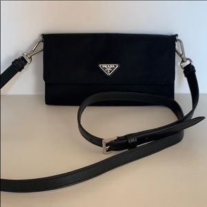 Authentic Prada nylon crossbody.